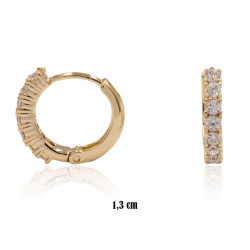 Kolczyki Xuping pozłacane 18k - MF38355